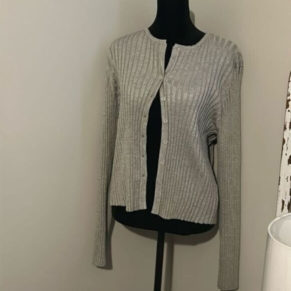 Forever 21 ribbed button cardigan size 3X   B
